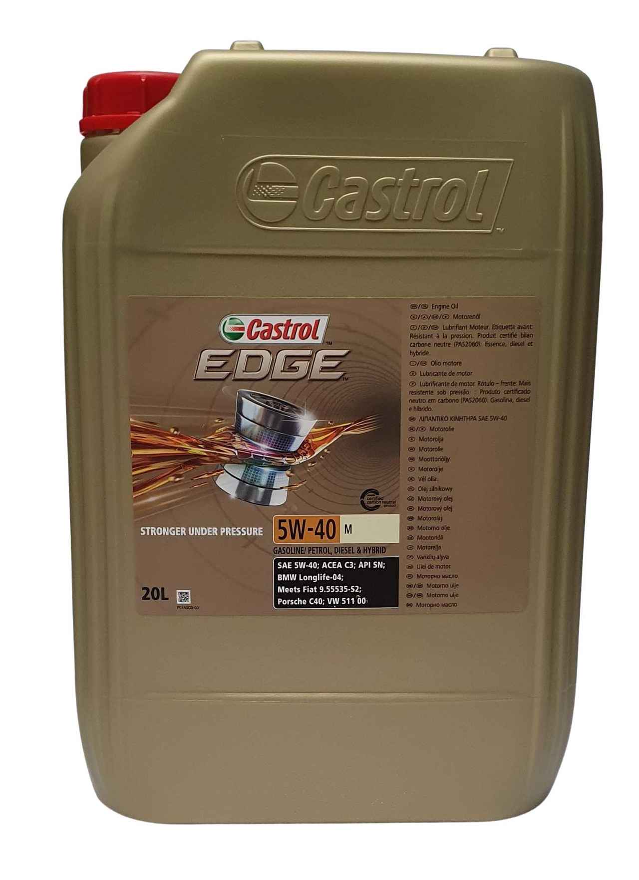 Castrol Edge 5W-40 M 20 Liter