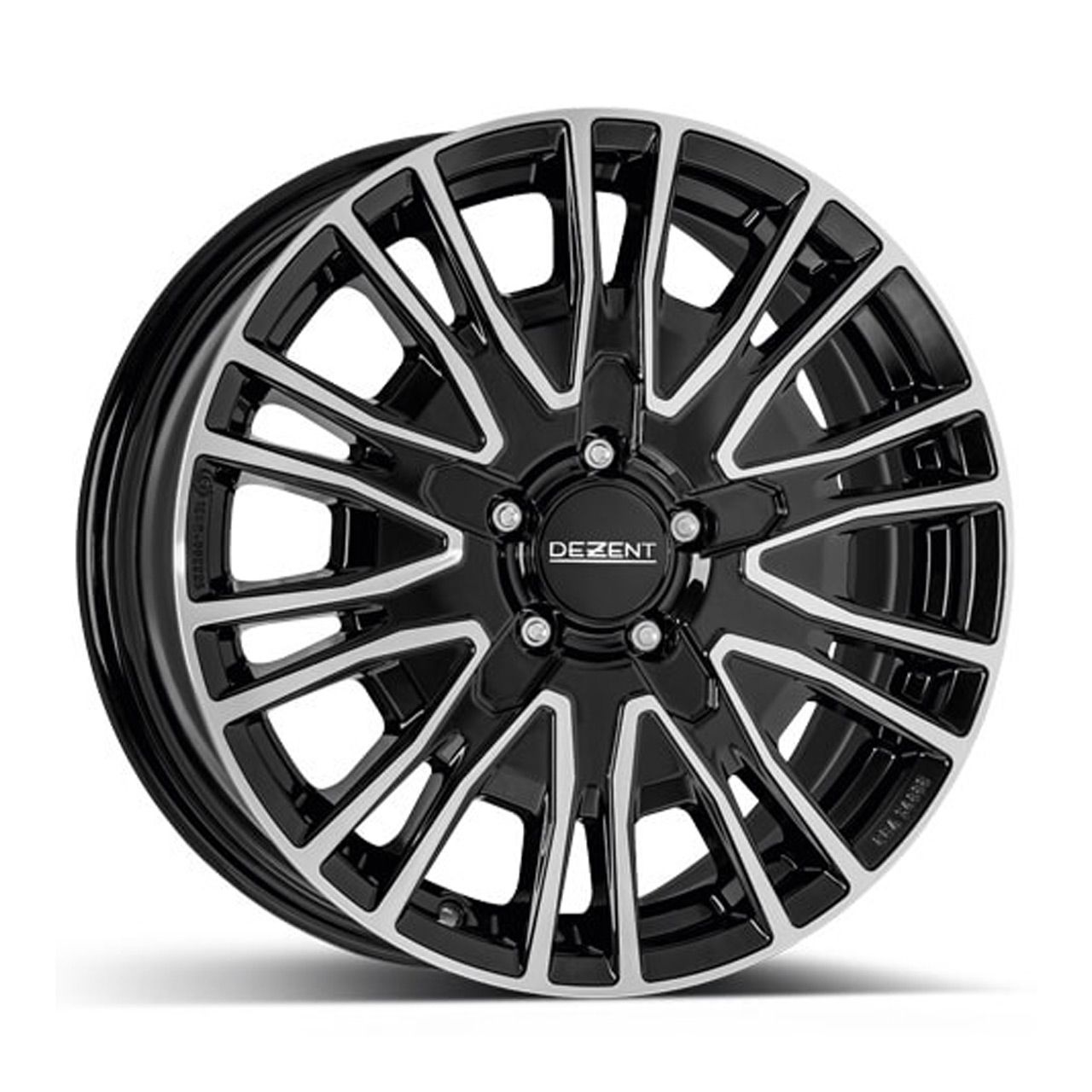 DEZENT DEZENT KE DARK black polished 7.0Jx17 5x130 ET33