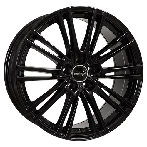 WHEELWORLD-2DRV WH18 schwarz glÃ¤nzend lackiert 8.0Jx18 5x112 ET45