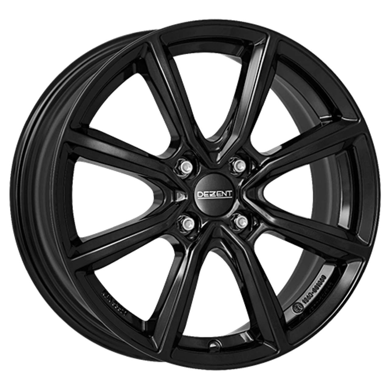 DEZENT DEZENT TN BLACK schwarz 6.5Jx16 4x098 ET35