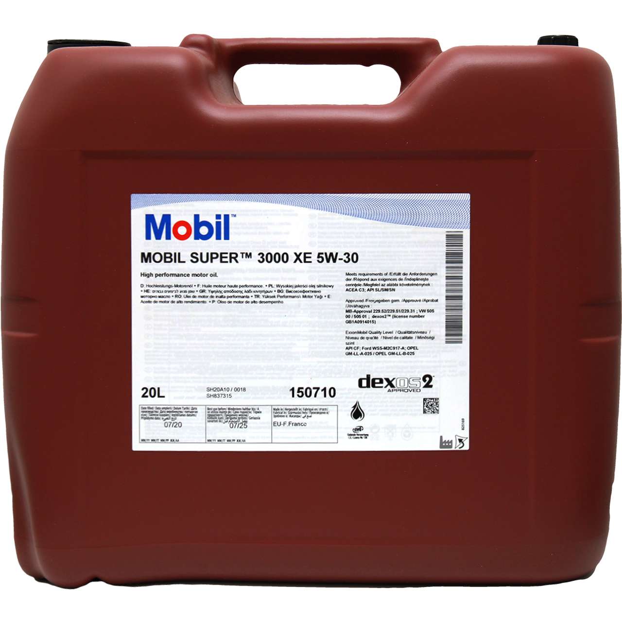 Mobil Super 3000 XE 5W-30 20 Liter Kanister