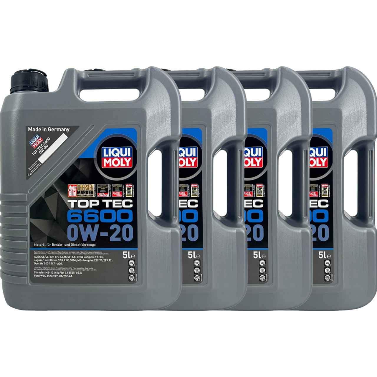 Liqui Moly Top Tec 6600 0W-20 4x5 Liter