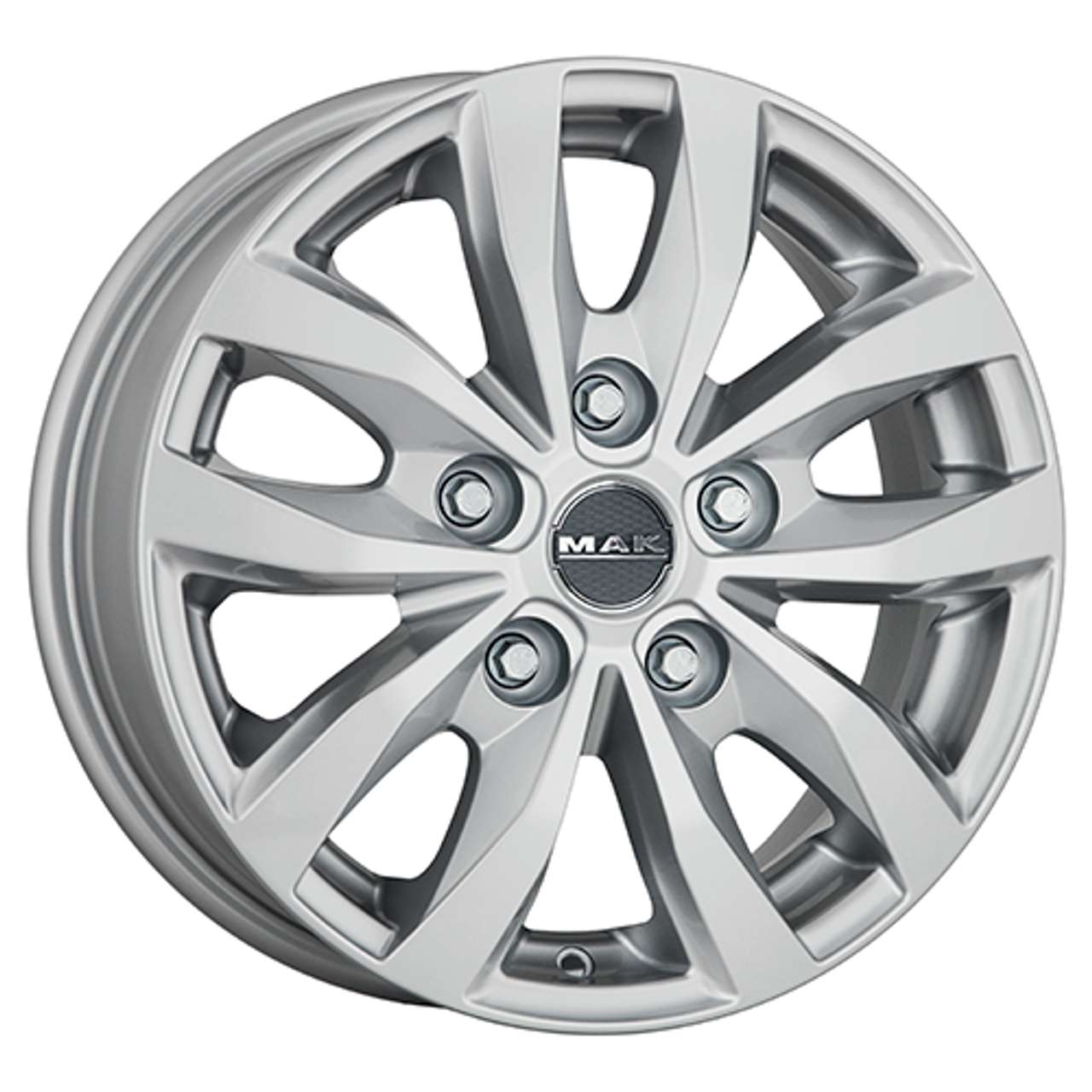 MAK LOAD 5 silber 7.0Jx17 5x108 ET46