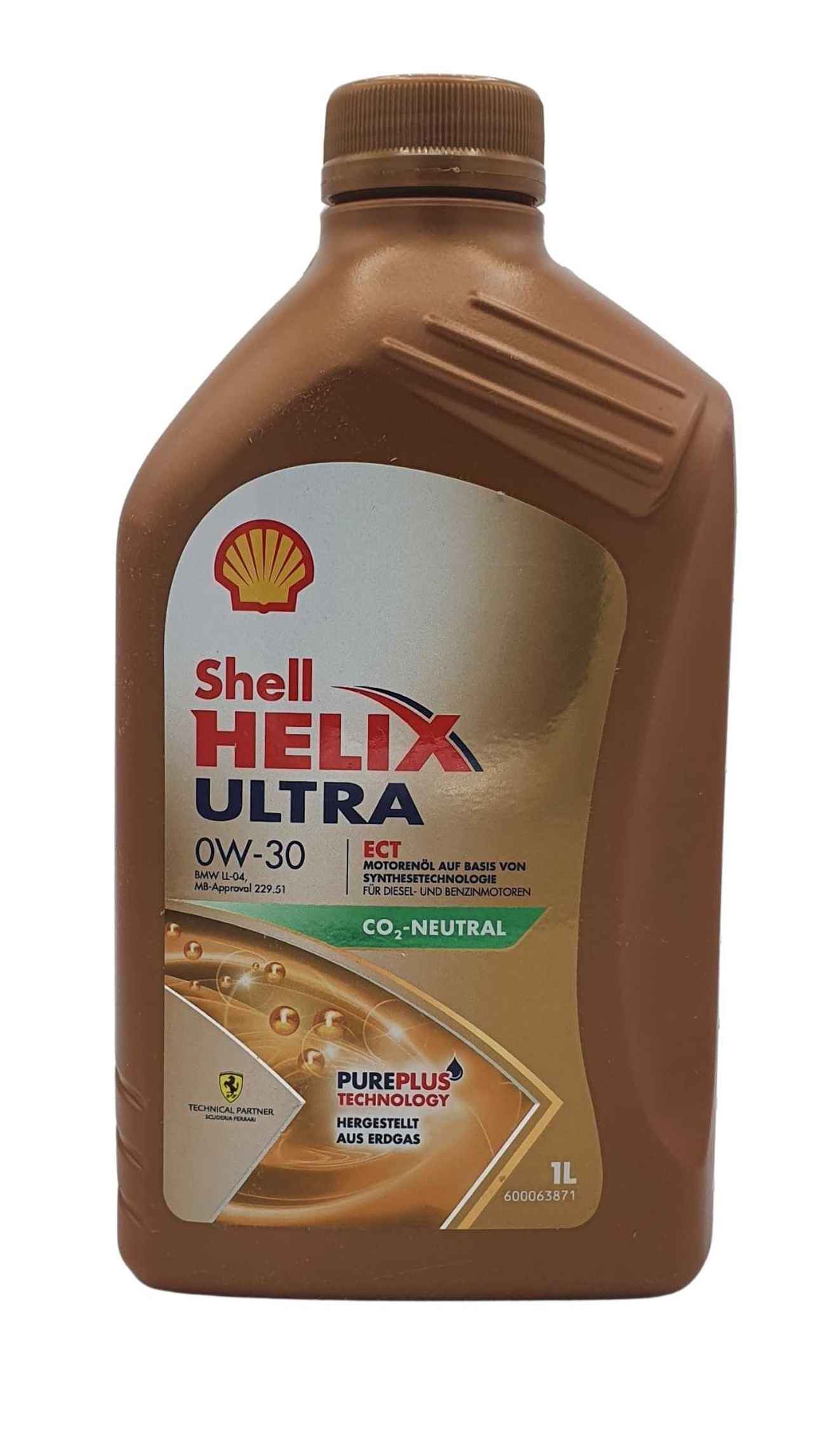 Shell Helix Ultra ECT C3 0W-30 1 Liter