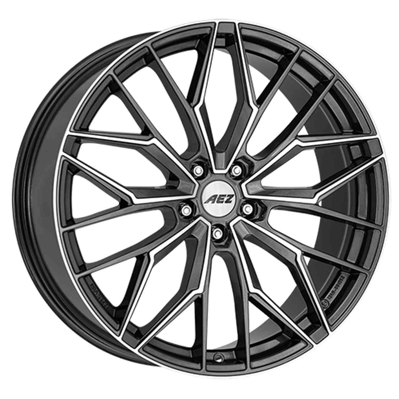 AEZ PORTO DARK gunmetal/front-polished 9.0Jx21 5x112 ET42