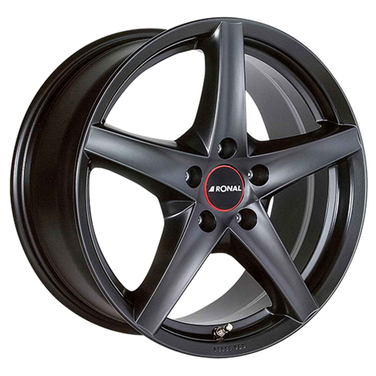 RONAL RONAL R41 mattschwarz 8.0Jx18 5x112 ET35