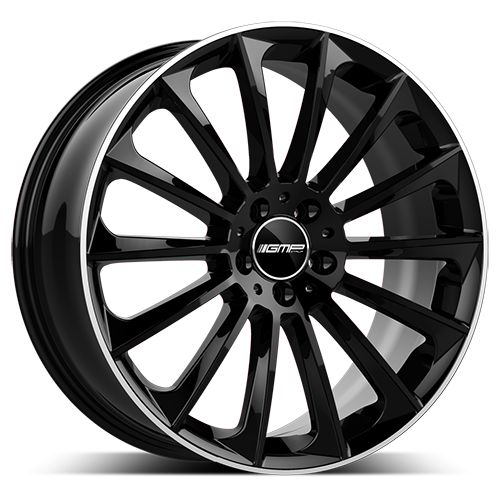 GMP STELLAR black diamond lip 10.0Jx22 5x112 ET20