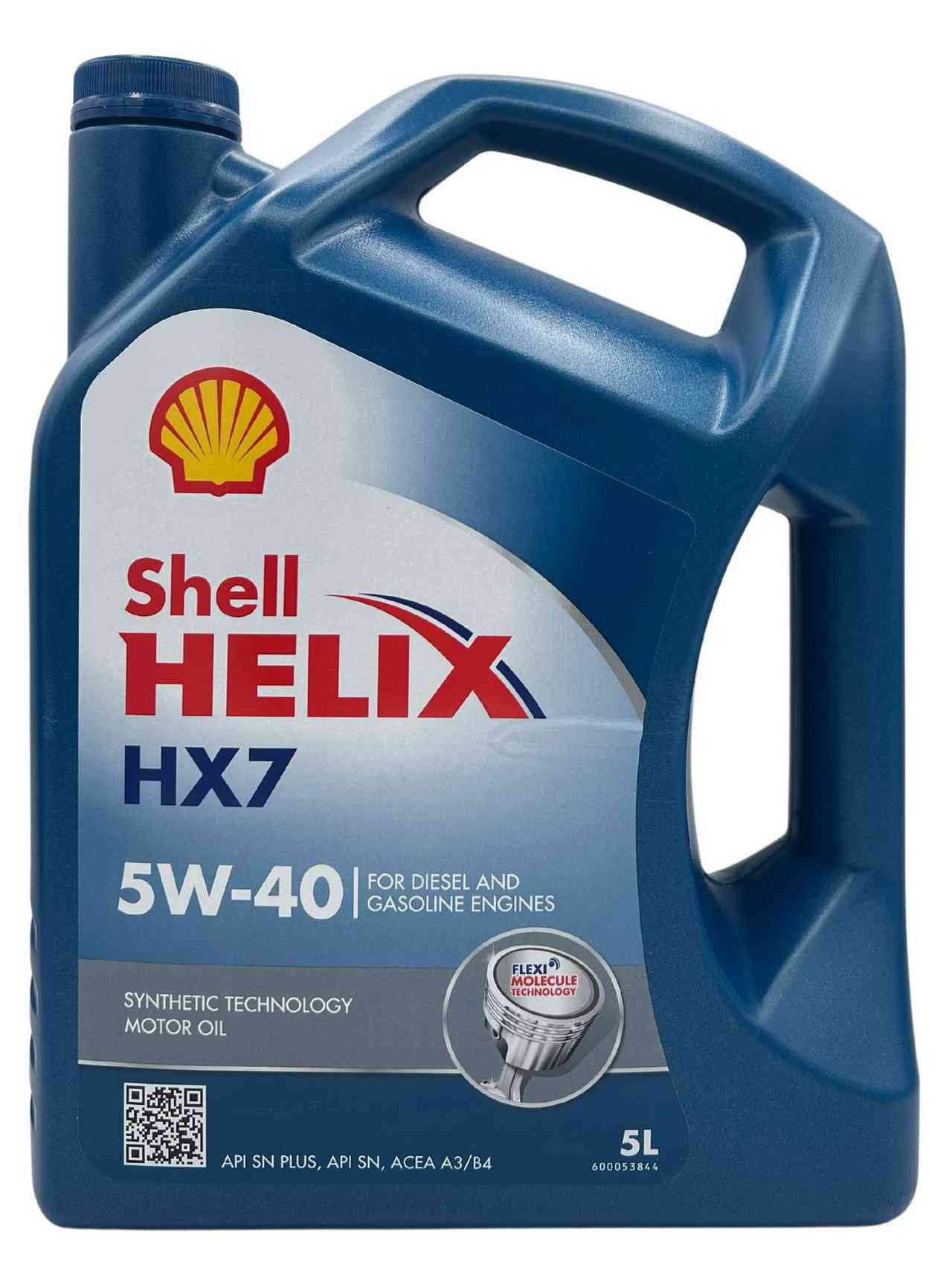 Shell Helix HX7 5W-40 5 Liter