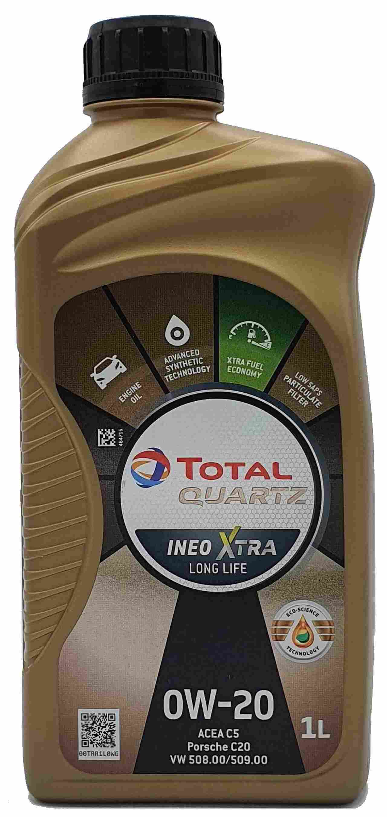 Total Quartz Ineo Xtra Longlife 0W-20 1 Liter