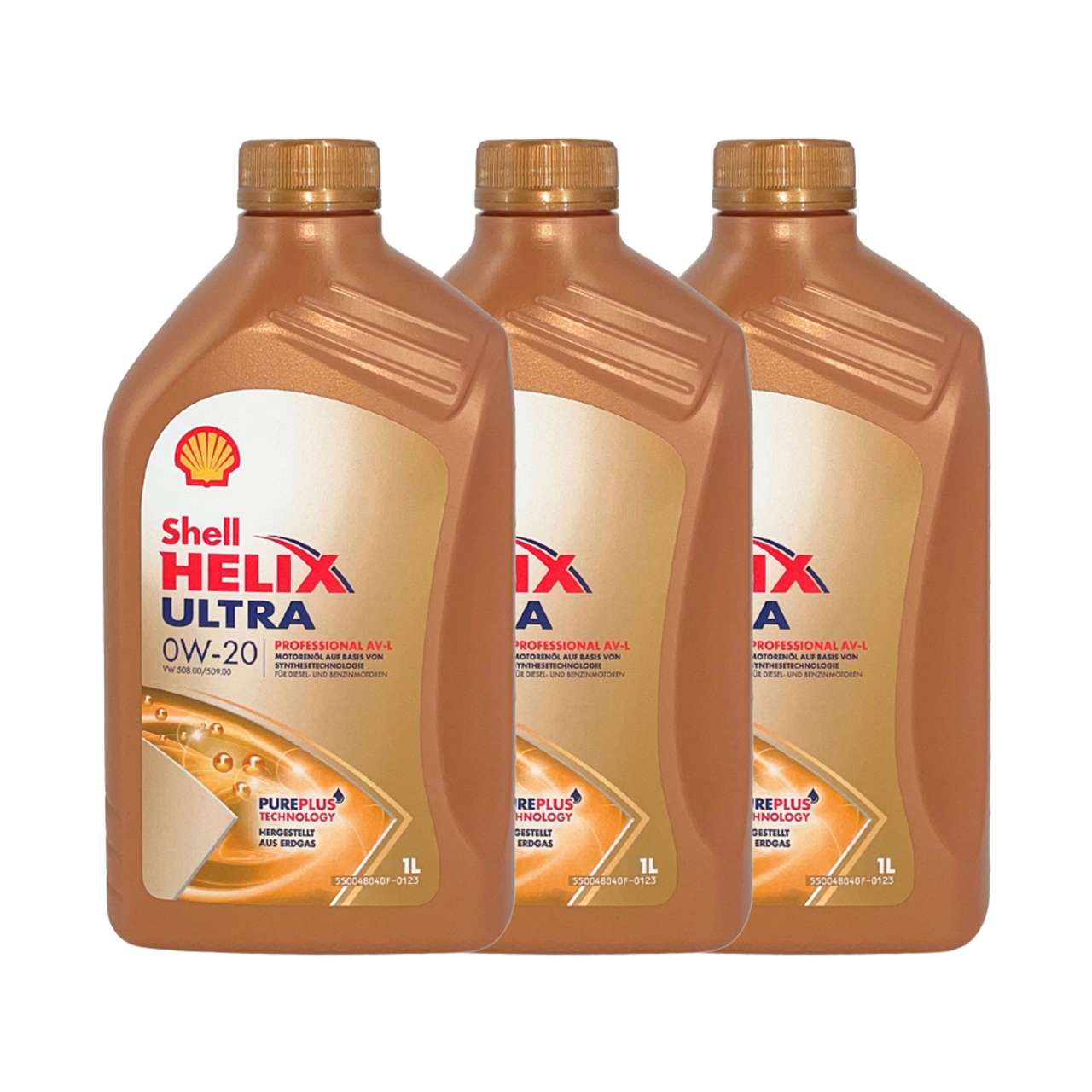 Shell Helix Ultra Professional AV-L 0W-20 3x1 Liter