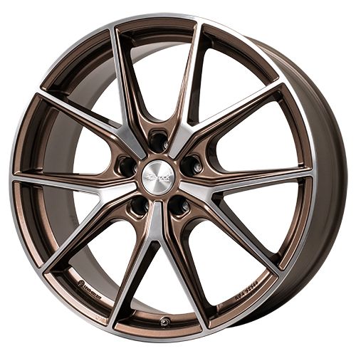 BROCK B40 bronze copper voll poliert 8.0Jx19 5x114.3 ET35