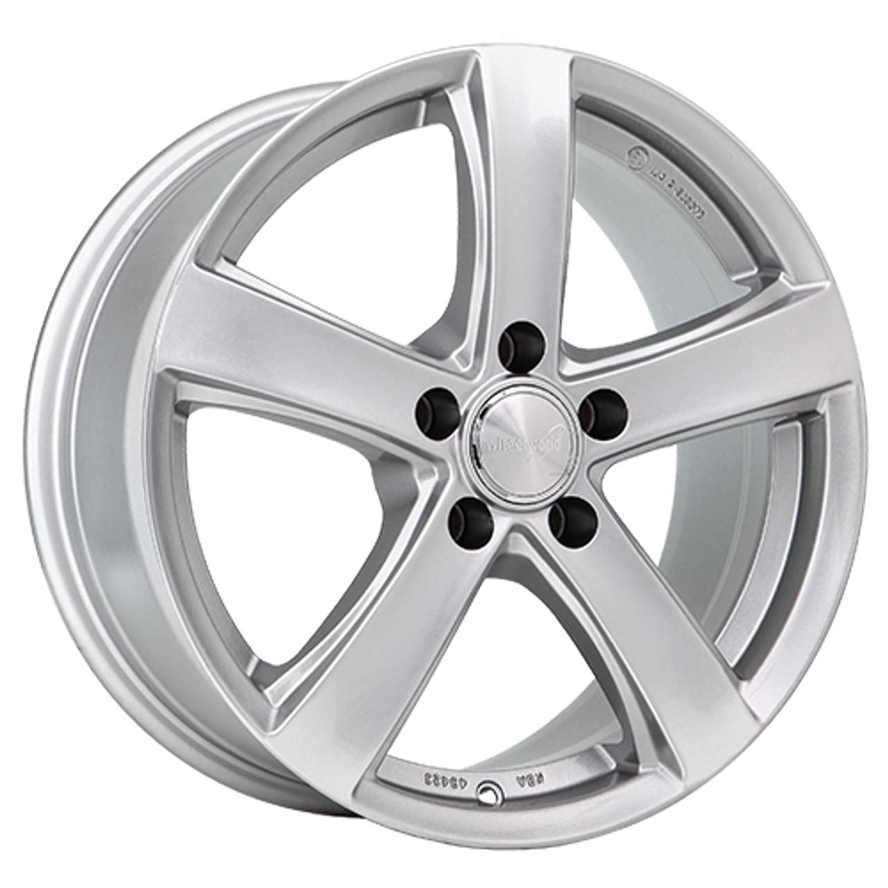 WHEELWORLD-2DRV WH24 Race Silber lackiert 6.5Jx16 5x112 ET38