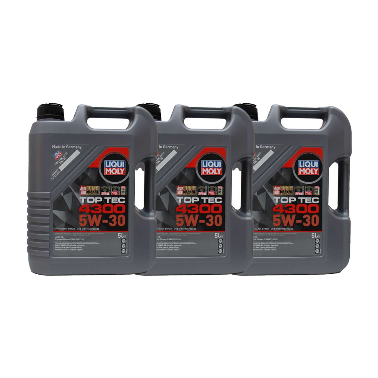 Liqui Moly Top Tec 4300 5W-30 3x5 Liter