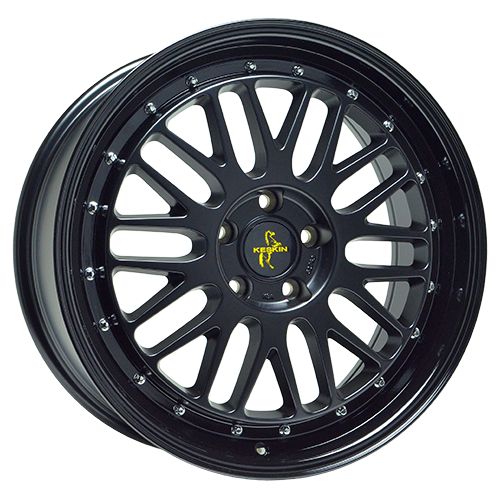 KESKIN KT22 RETRO matt black painted 8.5Jx19 5x100 ET30