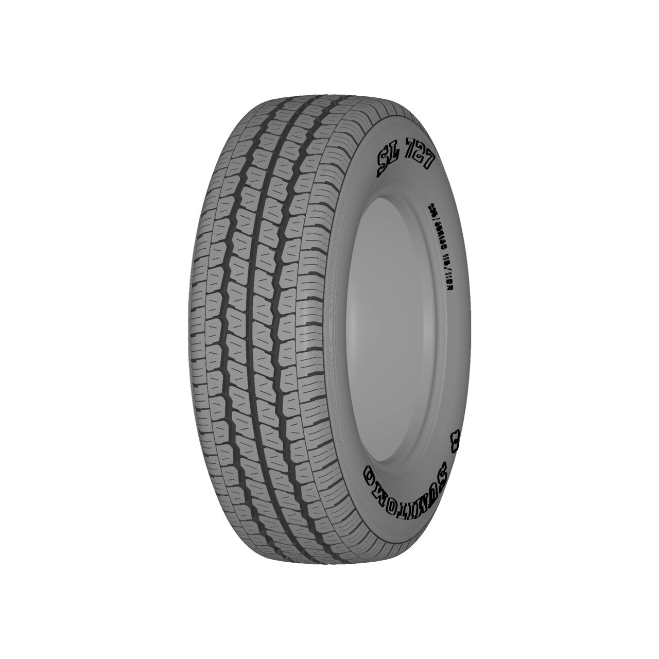 SUMITOMO SL727 195/75R16C 107T BSW