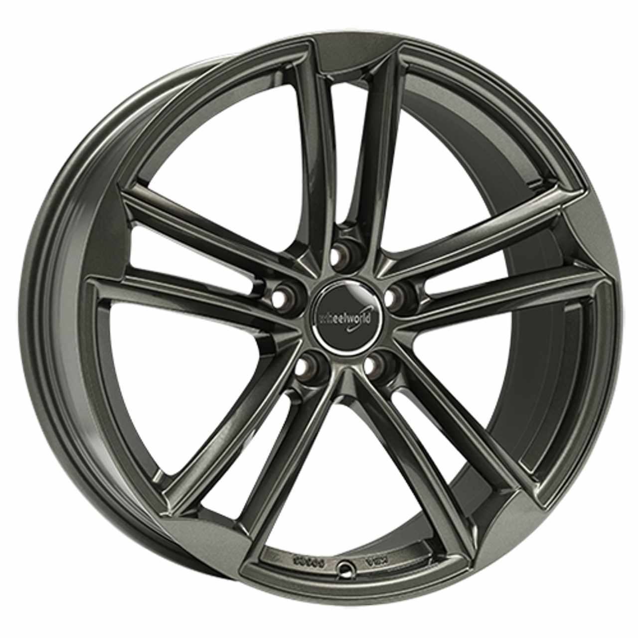 WHEELWORLD-2DRV WH27 Dark Gunmetal lackiert 9.5Jx21 5x112 ET45