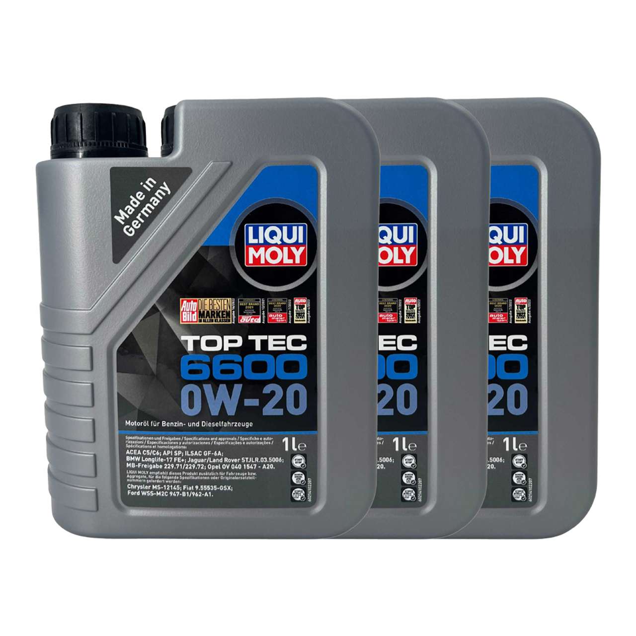 Liqui Moly Top Tec 6600 0W-20 3x1 Liter