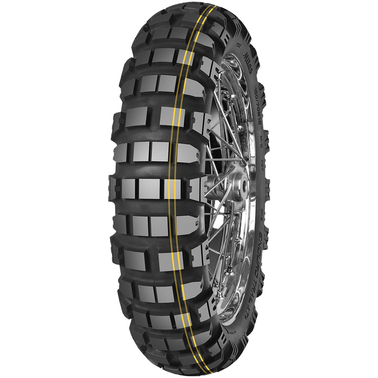 MITAS ENDURO TRAIL XT+ DAKAR (2xYELLOW) 140/80 B17 M/C TL/TT 69T REAR M+S