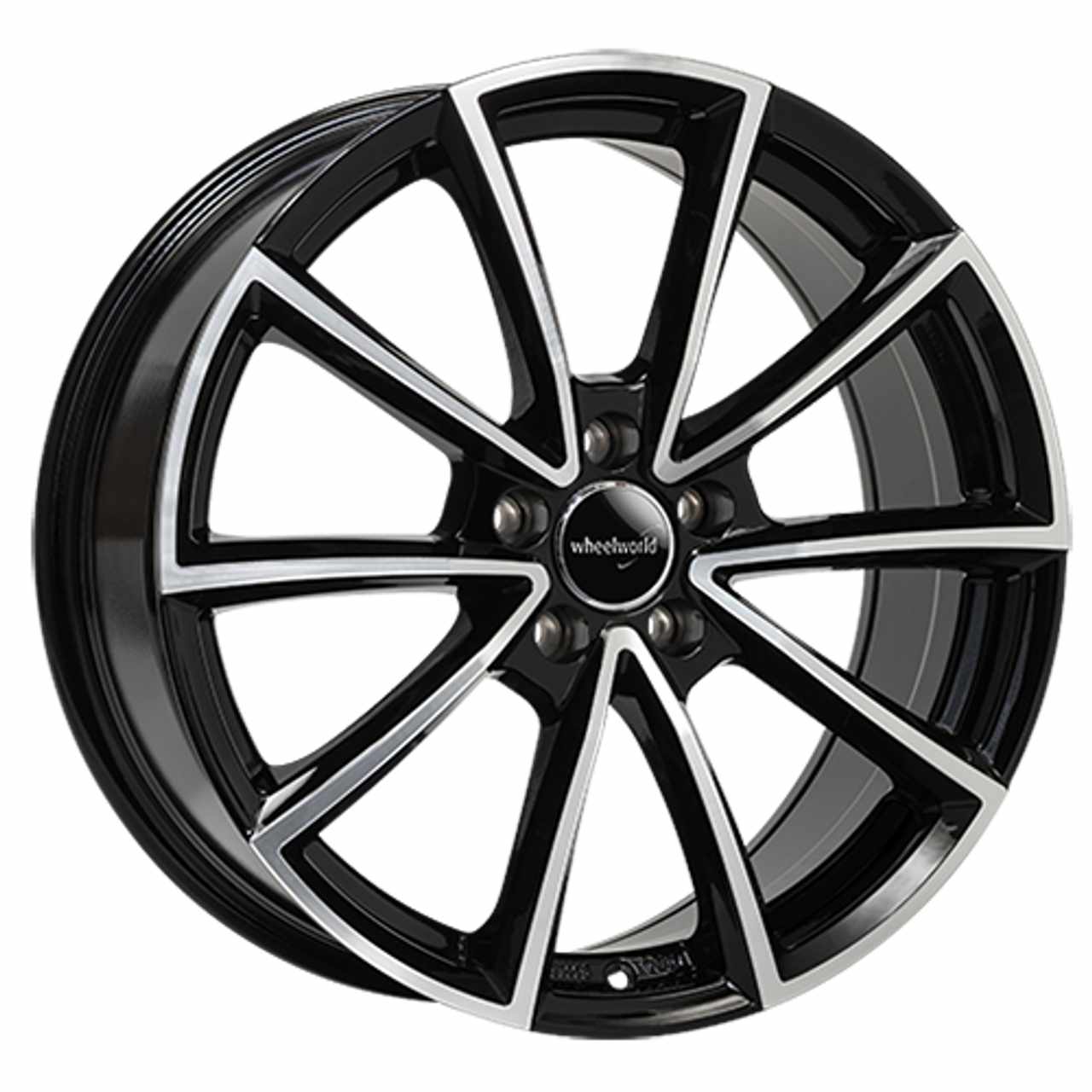 WHEELWORLD-2DRV WH28 schwarz hochglanzpoliert 7.5Jx17 5x114 ET40