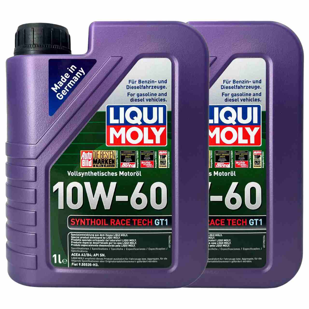 Liqui Moly Synthoil Race Tech GT1 10W-60 2x1 Liter