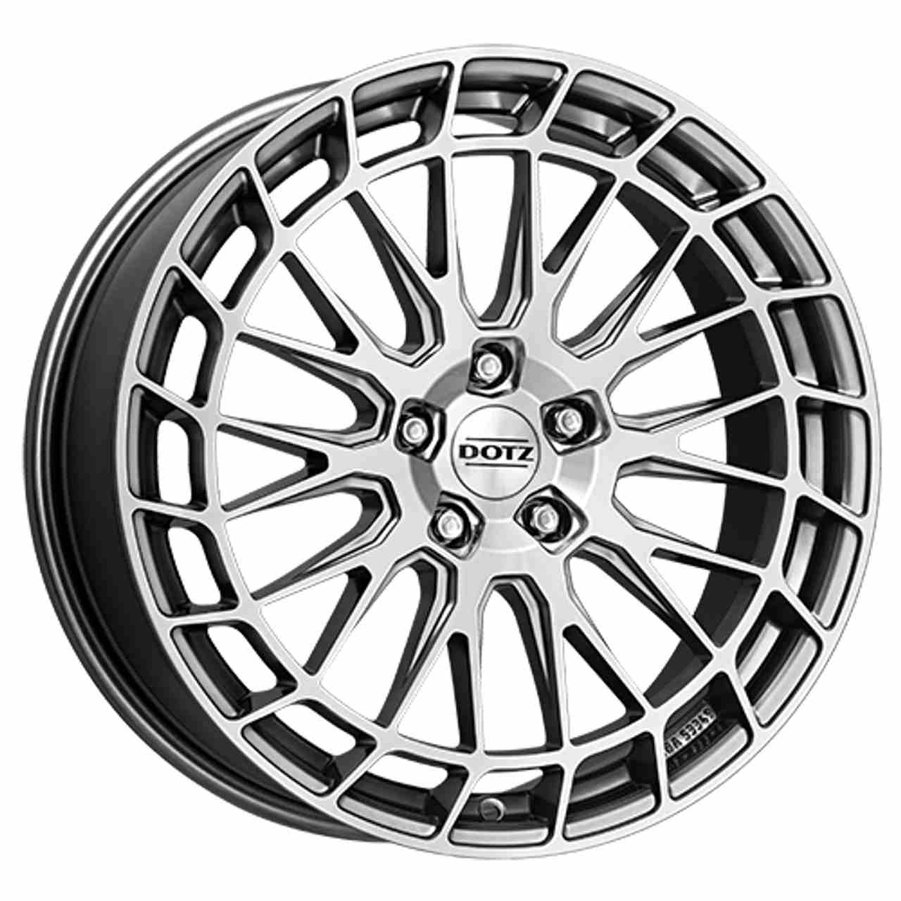 DOTZ SEPANG BLAZE high gloss frontpoliert 8.0Jx19 5x112 ET45