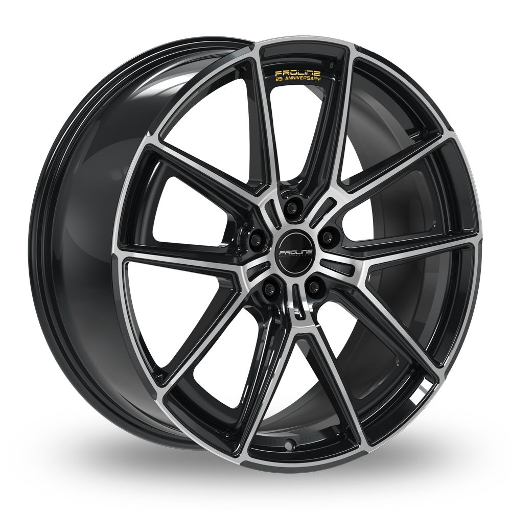 PROLINE PF25 FORGED black polished 8.5Jx20 5x112 ET45