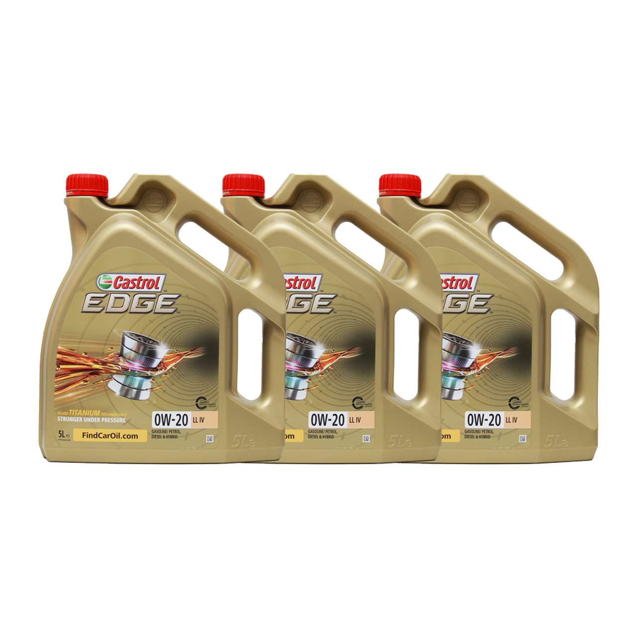 Castrol Edge 0W-20 LL IV 3x5 Liter