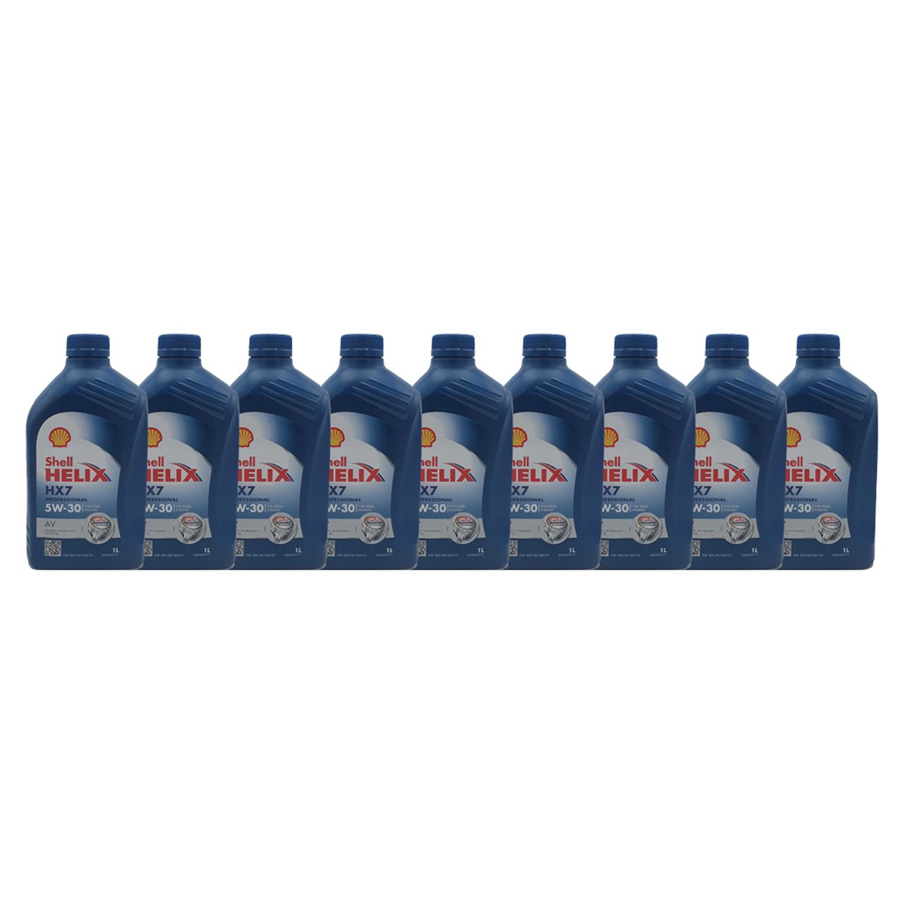 Shell Helix HX7 Professional AV 5W-30 9x1 Liter