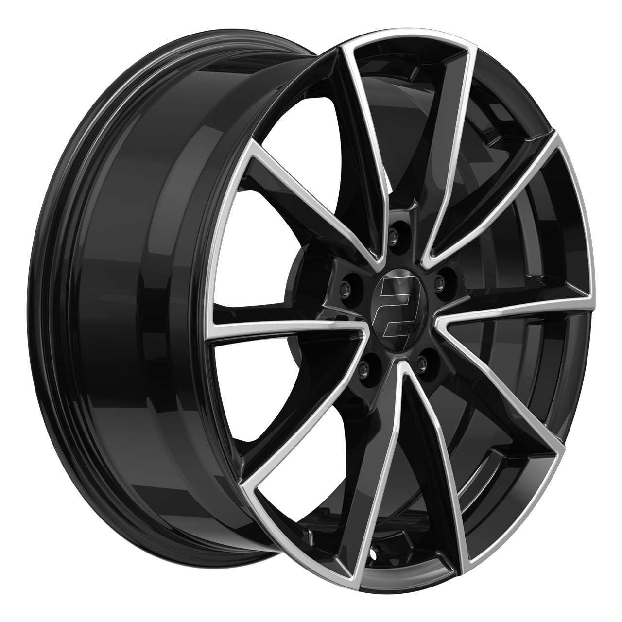 WHEELWORLD-2DRV WH28 schwarz hochglanzpoliert 8.0Jx18 5x112 ET35