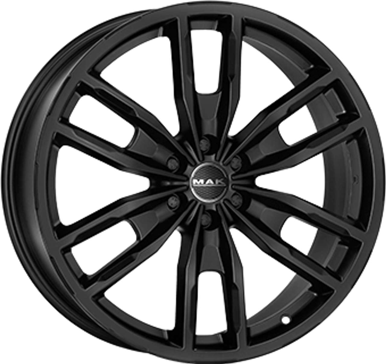 MAK PEAK matt black 7.5Jx17 6x114.3 ET30