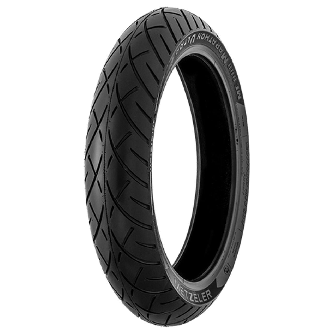 METZELER ME 888 MARATHON ULTRA WHITEWALL 90 - 21 M/C TL 54H WW FRONT