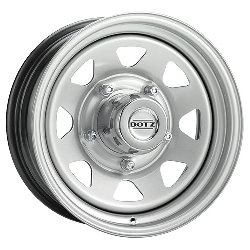 DOTZ DAKAR DARK 4x4 schwarz/silber 7.0Jx16 5x165.1 ET-20