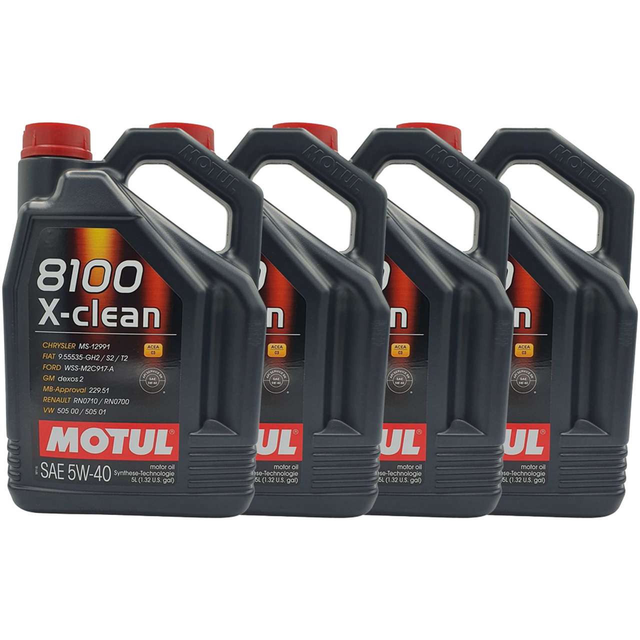 Motul 8100 X-clean 5W-40 4x5 Liter