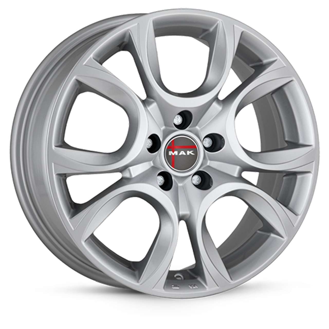 MAK TORINO silber 6.5Jx16 4x98 ET35